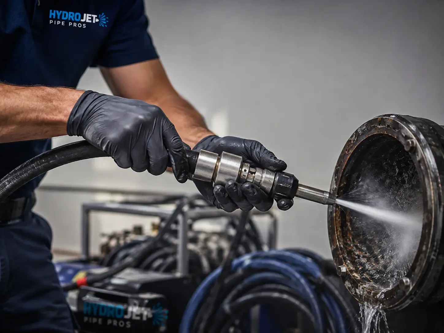 Hydro Jet Pipe Descaling in College Station, TX